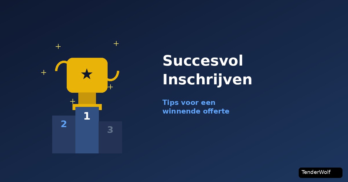 Team winning a tender